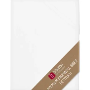 biberna Biber Betttuch – Weiss