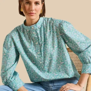Damenbluse aus Liberty-Stoff Harriet - Limited Collection
