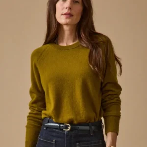 Damenpullover mit rundem Halsausschnitt - Cashemere-Kollektion