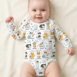 Biochemistry Cat Bamboo Bodysuit