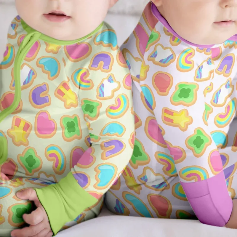 Lucky Marshmallow Cookies Bamboo Convertible Zippy