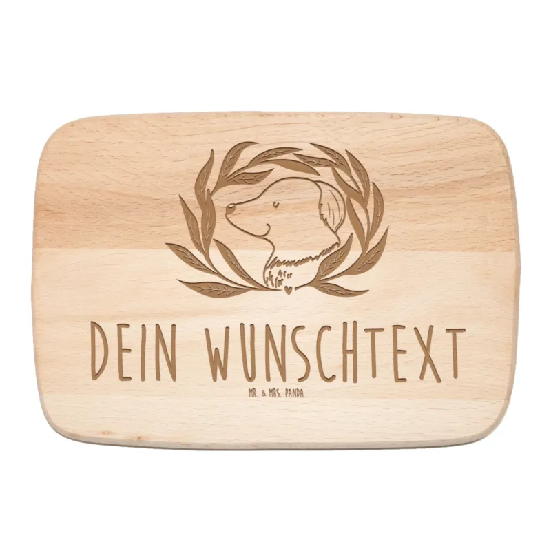 Personalisiertes Frühstücksbrett Hund Blumen|p:1372394|h:34f87993bf29da5c8e292d2445d18587