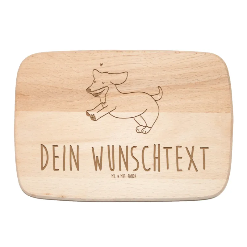 Personalisiertes Frühstücksbrett Hund Dackel|p:1372417|h:b209cedd638679144dc167765c7b5fa7
