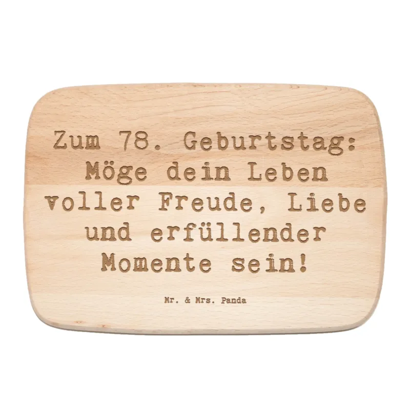 Frühstücksbrett Spruch 78. Geburtstag Freude Liebe|p:1737973|h:e2f552c6ef67bfbbc6b3f60e662ec469