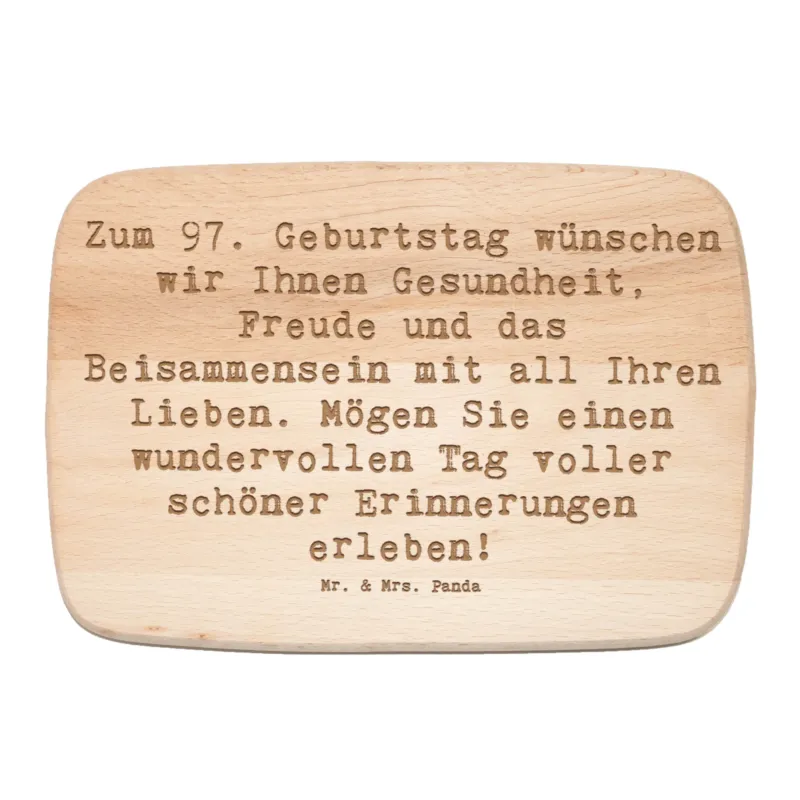 Frühstücksbrett Spruch 97. Geburtstag|p:1741160|h:6848a87e5ec770f1fa7d44fedb561cf6