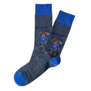 Chaussettes Homme Mousquetaires Gris 1