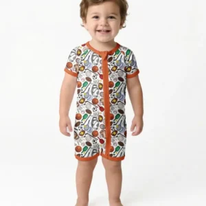 White Sports Equipment Bamboo Shorty Zippy
