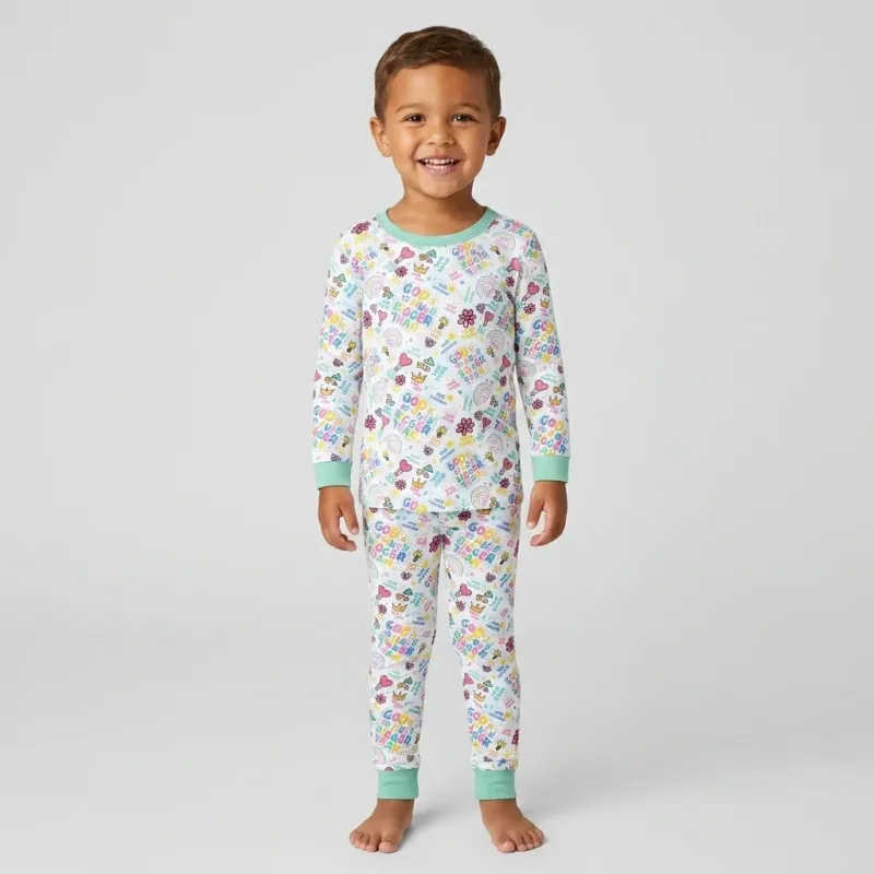 God Is So Much Bigger Bamboo Two Piece Long Sleeve Pajama Set