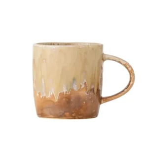Becher „Elviro“ – Naturfarbenes Steingut