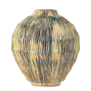 Vase „Kunterbunt“ – aus Steingut