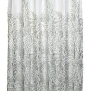 LANCASTER SHOWER CURTAIN SLUB FABRIC 180 X 180cm