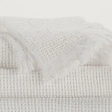 BEES TOWELS BY ABYSS BEES | WHITE 100