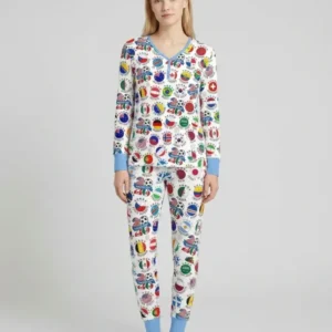 The World Plays Here 2026 Soccer Tour Bamboo Women Pajama Set