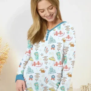 250 Years Of Freedom Bamboo Women Pajama Set