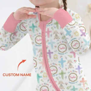 He Is Risen Personalized Bamboo Convertible Zippy