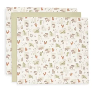 Hydrofiele Doek Small 70x70cm - Barn Buddies - 3 Stuks