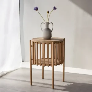 Beistelltisch Rubius – in Holzoptik
