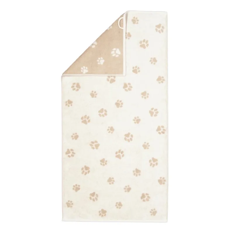 Handtuch-Serie We Love Dogs Pfoten Natur