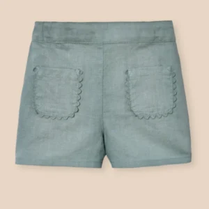 Shorts aus Leinen und Baumwolle, Baby
