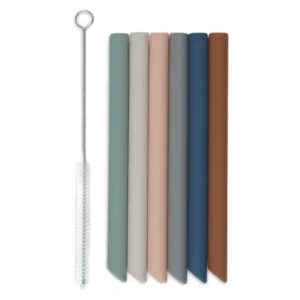 Siliconen Rietjes Multicolour - 6-Pack
