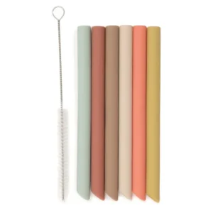 Siliconen Rietjes Multicolour - 6-Pack