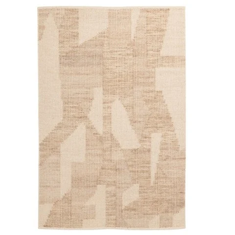 Shop the Melange MELA-M26 100% natural wool area rug. Handmade in India, fade resistant, 0.25" pile. Available in 5 sizes from 18"x18" to 9'x12'.