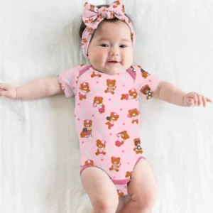 Born To Play Baseball Bamboo Bodysuit