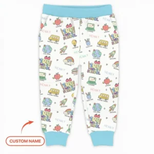 Custom Name Celebration Hundred Days Bamboo Jogger