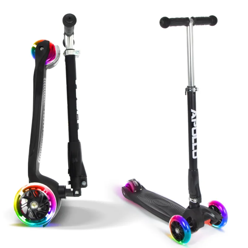 Apollo - Apollo Kinderroller Kids Whiz LED - in verschiedenen Farben - Schwarz