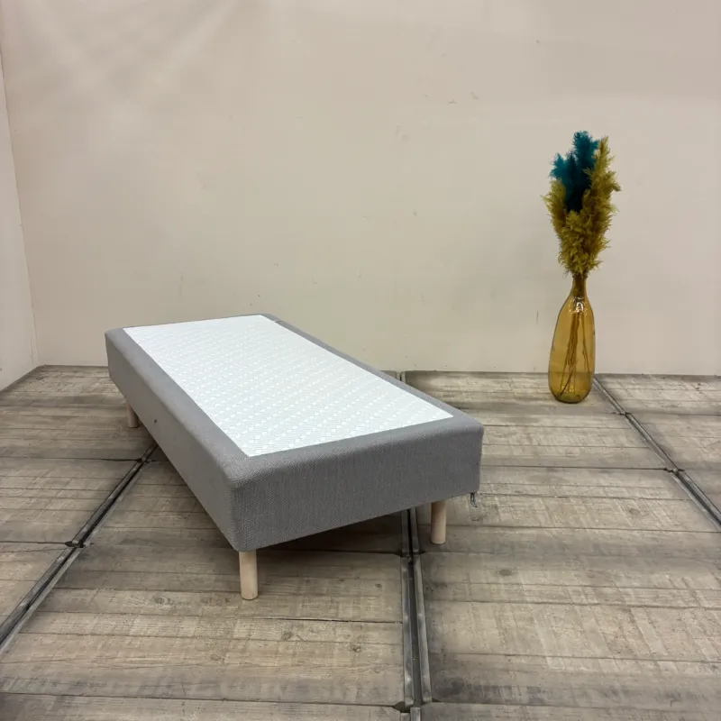 Duxiana Boxspringbett Grau Textil 90x200 Bett Gebraucht