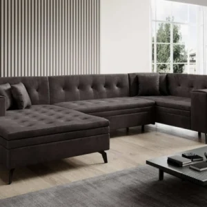 Designer Sofa Neola mit Schlaffunktion