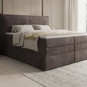 Boxspringbett Avelora mit Stauraum in Cord