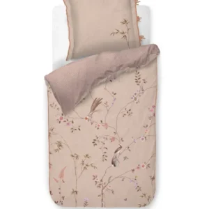 Pip Studio Bamboo Blossom Bettwäsche - Khaki