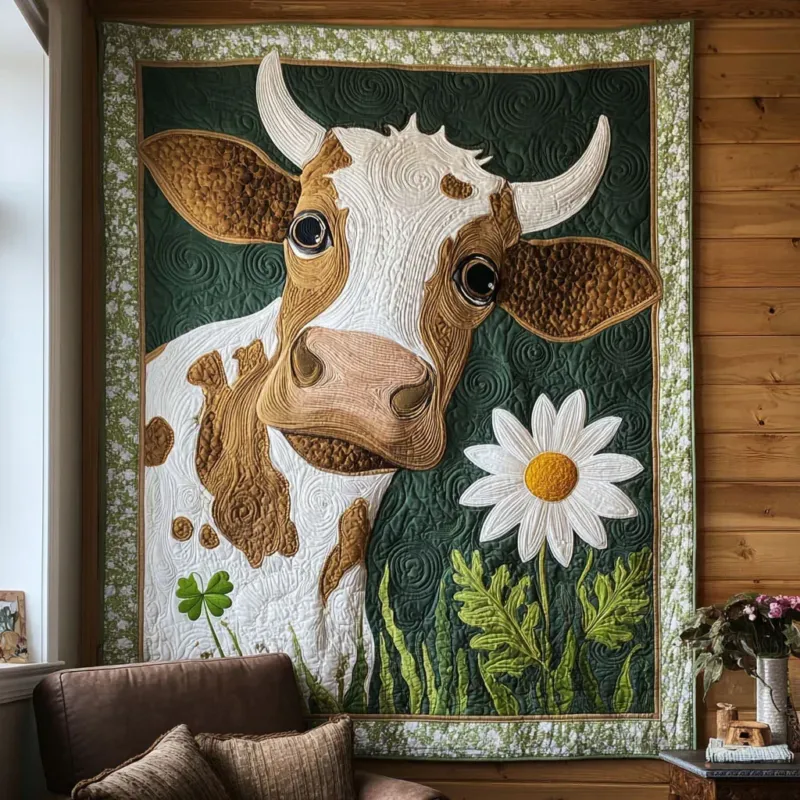 Barnyard Buddy Bamboo Quilt Blanket