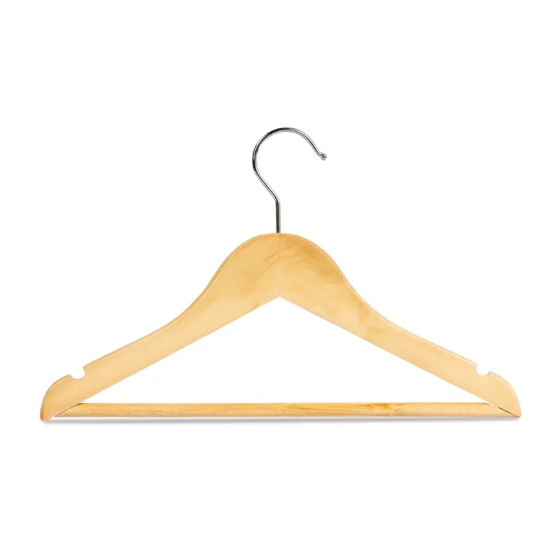 Kinderkleiderbügel Holz Natur 32 cm