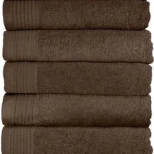 Classic handdoeken taupe - 10 stuks