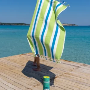 Gestreepte hamamdoek Coral Coast