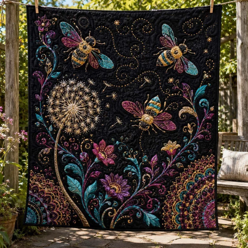 Honey Fields Bamboo Quilt Blanket