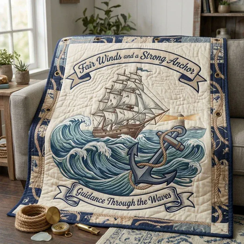 Hope And Faith Bamboo Quilt Blanket