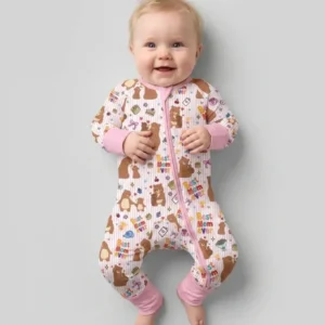 Best Mama Bear Ever Family Matching Bamboo Convertible Zippy