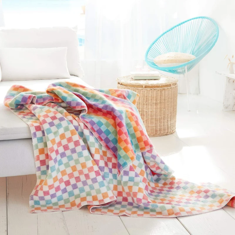 Ibena Hilo 1013-100 Jaquard Decke Multi