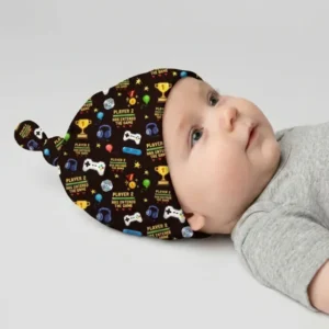 Leveled Up Daddy & Me Matching Bamboo Knotted Hat