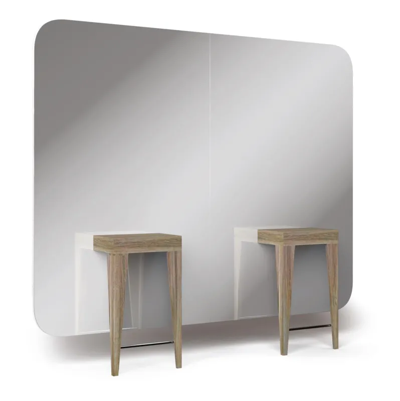 GammaStore Friseurspiegel MADISON INFINITE 2P ACRYLIC, WALL