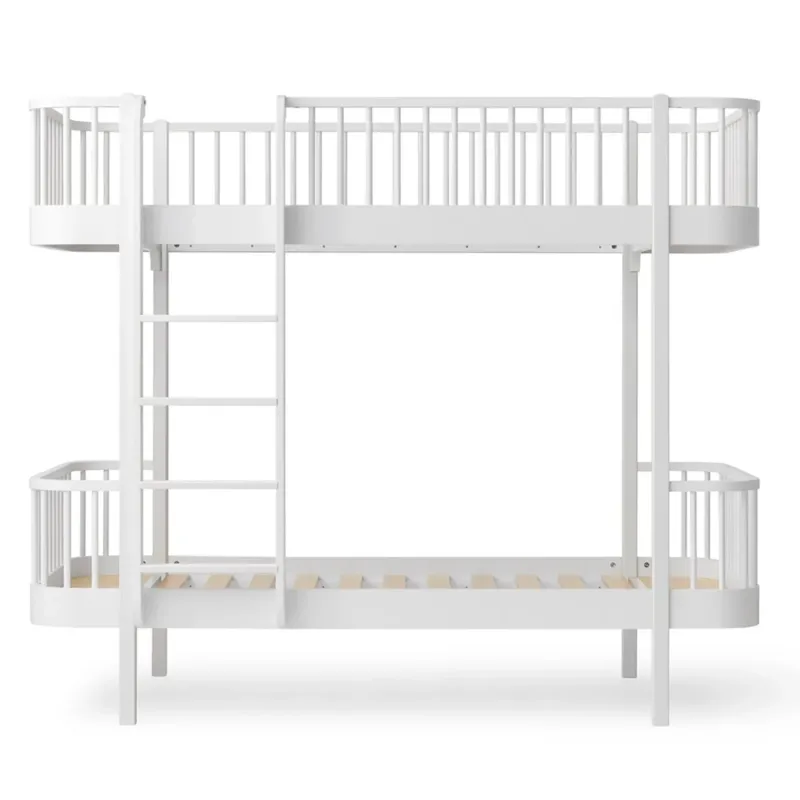 Lit Superposé Wood Original, Blanc OLIVER FURNITURE