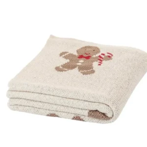 Bonhomme Natural Knit Throw Blanket