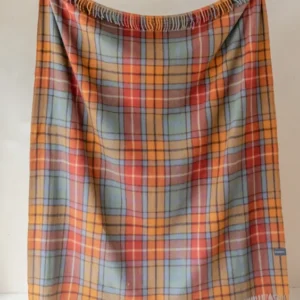 Recycled Wool Blanket in Buchanan Antique Tartan - TBCo