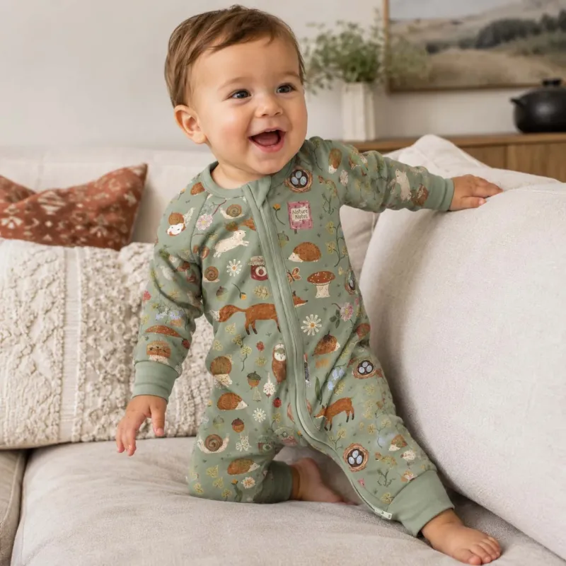Woodland Nature Friends Bamboo Convertible Zippy
