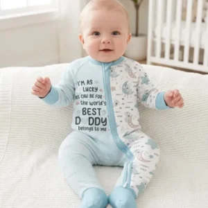 The World's Best Daddy Belongs To Me Bamboo Convertible Zippy