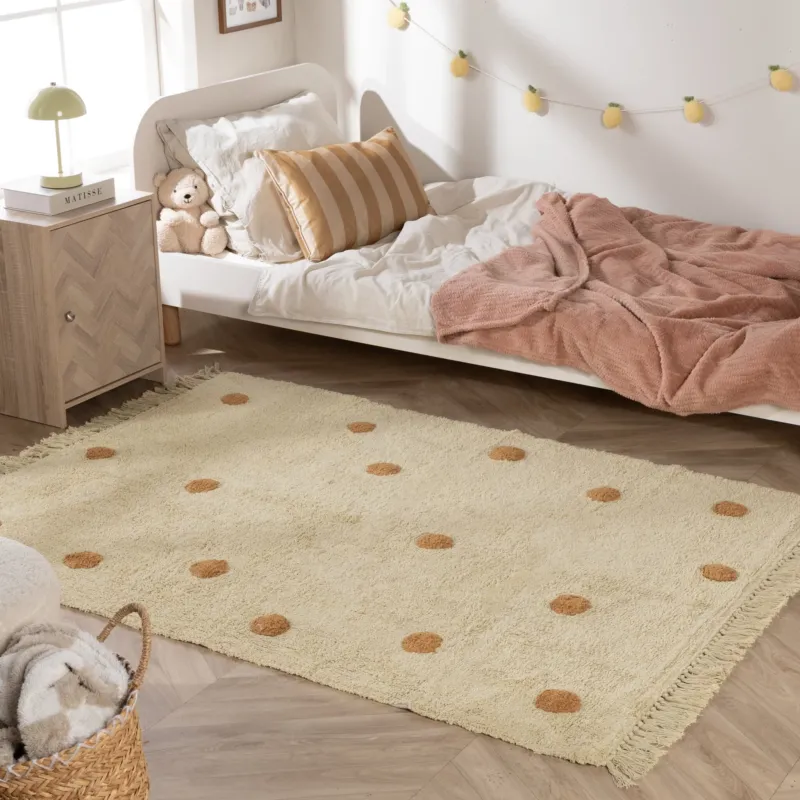 Kids’ Room Rug – Lou Dots Yellow