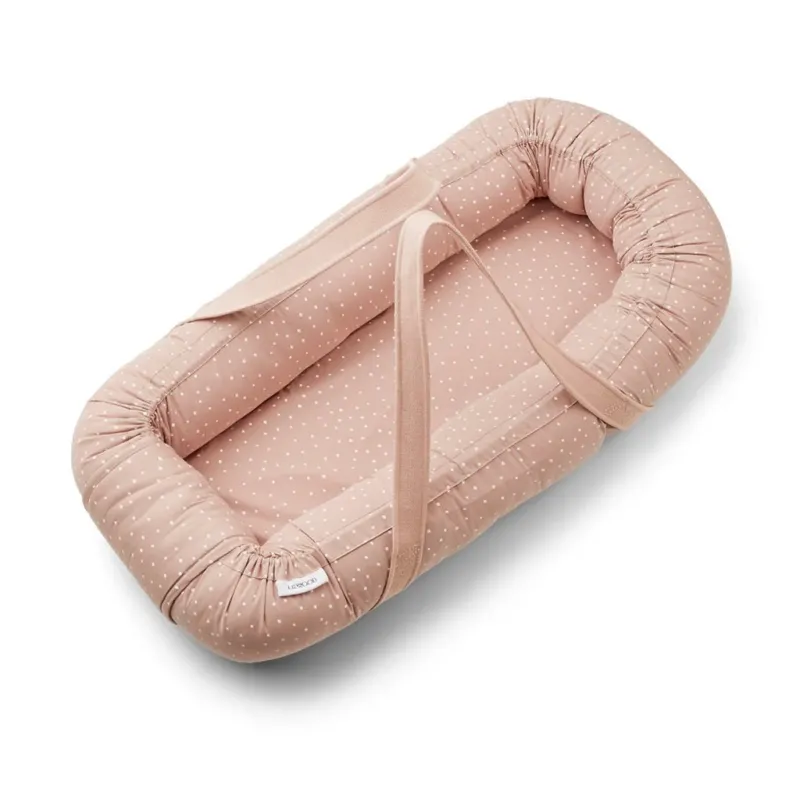 LIEWOOD - Couffin Souple en Coton Bio - Rose Confetti